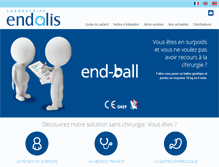 Tablet Screenshot of endalis.com